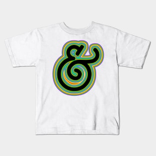 Psychedelic Ampersand Kids T-Shirt